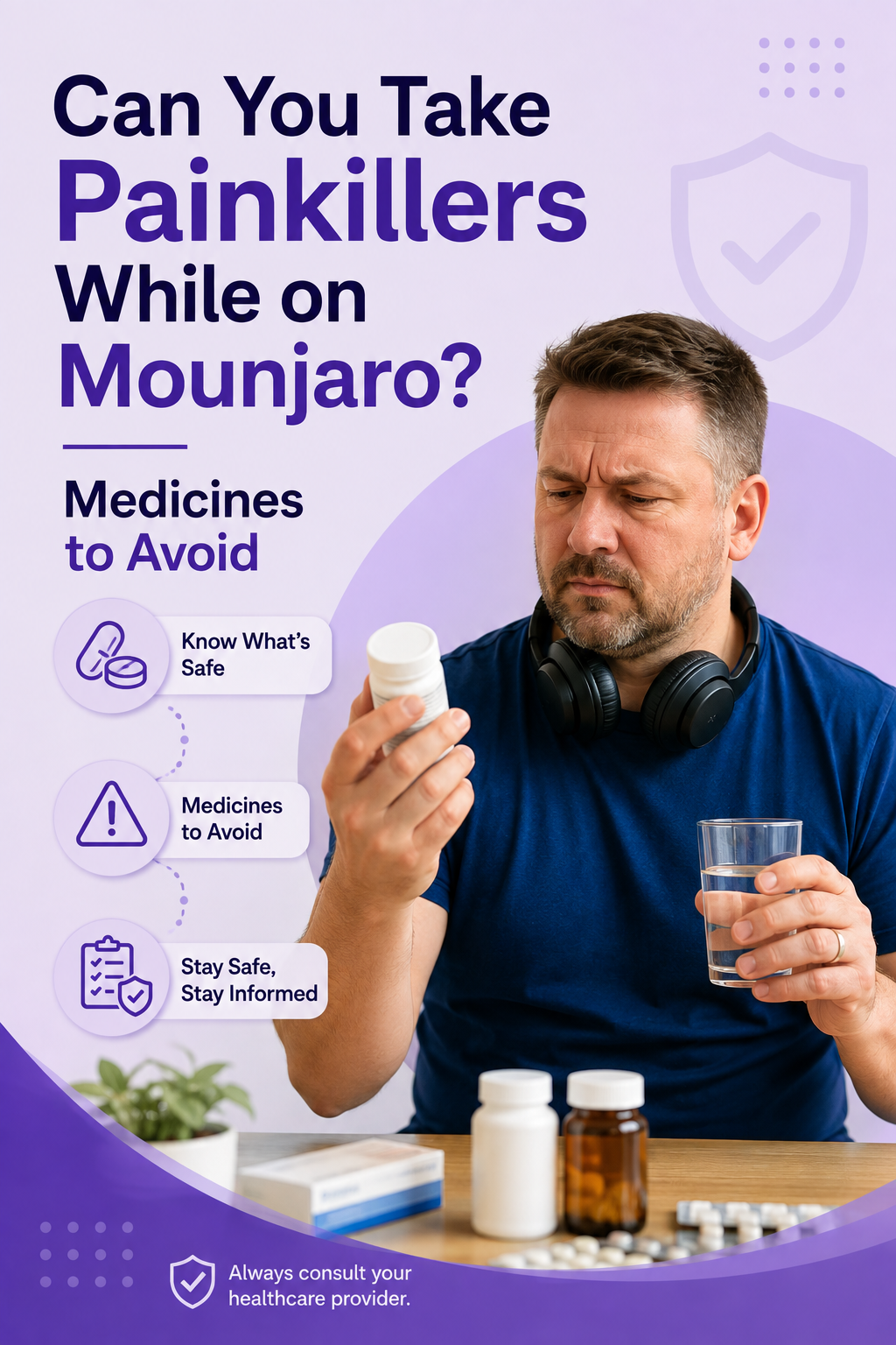 Can You Take Painkillers While on Mounjaro? Medicines to Avoid