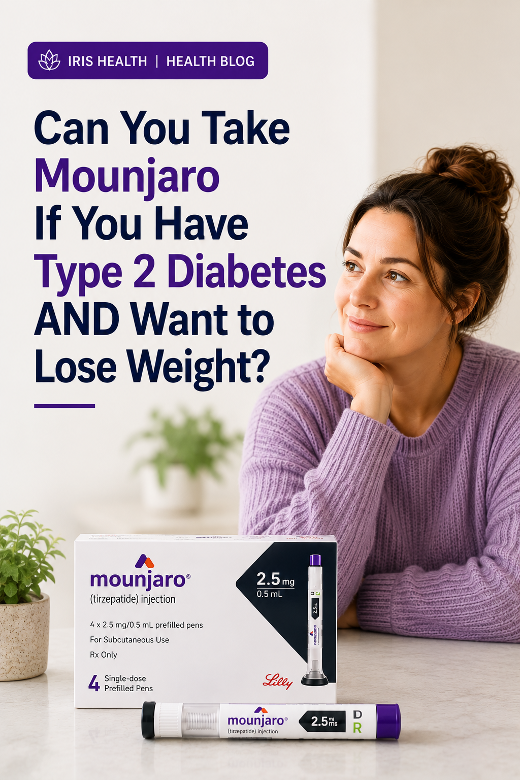 Can You Take Mounjaro If You Have Type 2 Diabetes AND Want to Lose Weight?