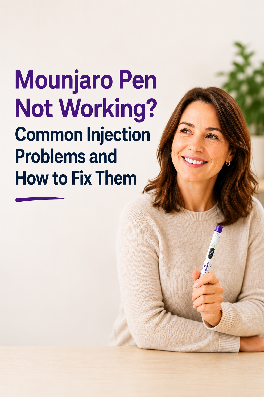 Mounjaro Pen Not Working? Common Injection Problems and How to Fix Them