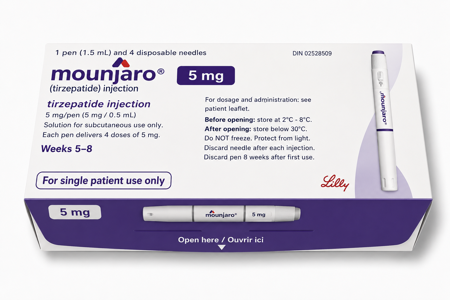 Mounjaro Pen – Tirzepatide 5mg