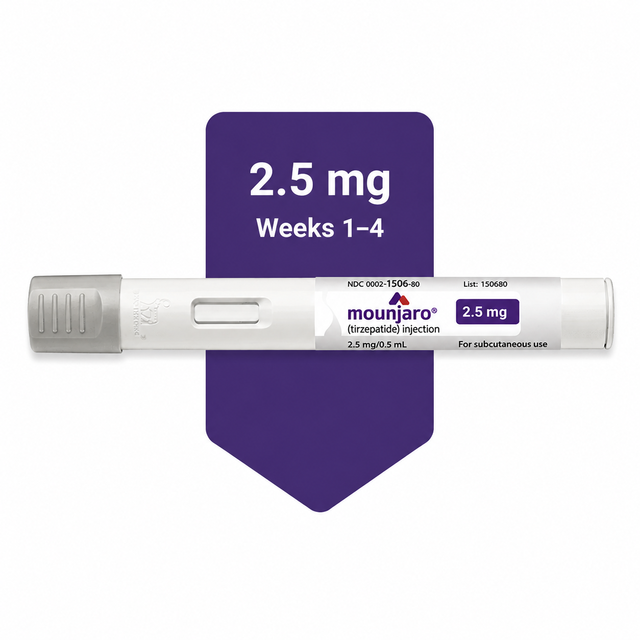 Mounjaro Pen – Tirzepatide 2.5mg