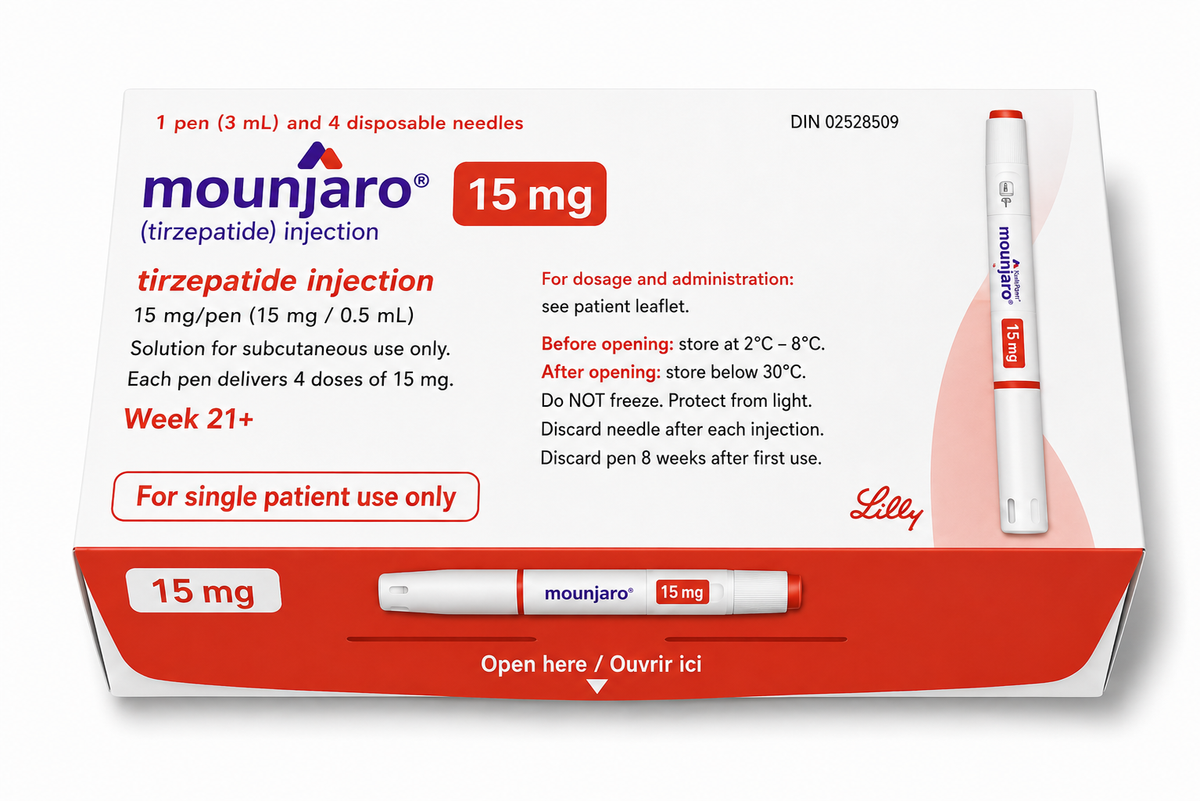 Mounjaro Pen – Tirzepatide 15mg Mounjaro